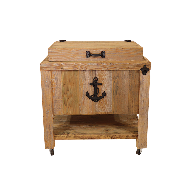 Frio Rustic Coolers - 45 Quart - Sea Anchor - Black