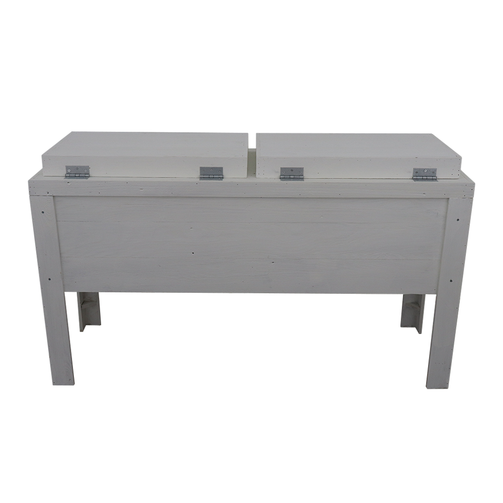 Haggards - Double Cooler - White