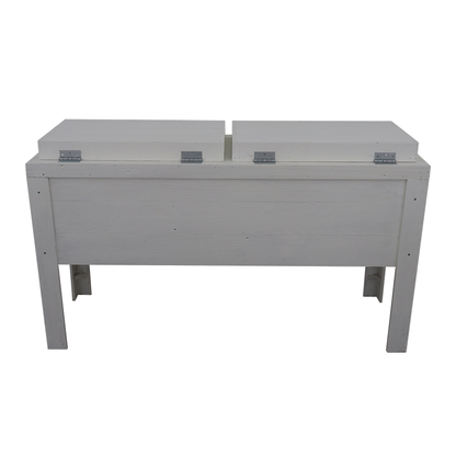 Haggards - Double Cooler - White