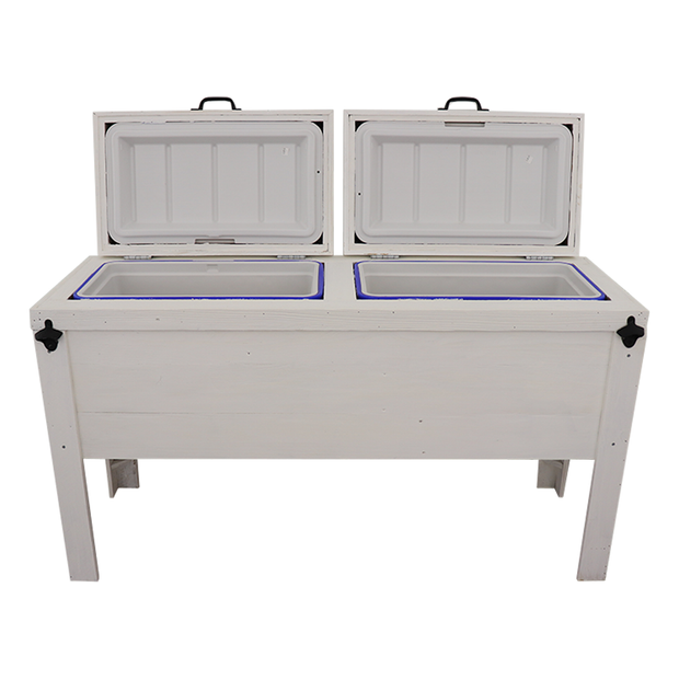 Haggards - Double Cooler - White