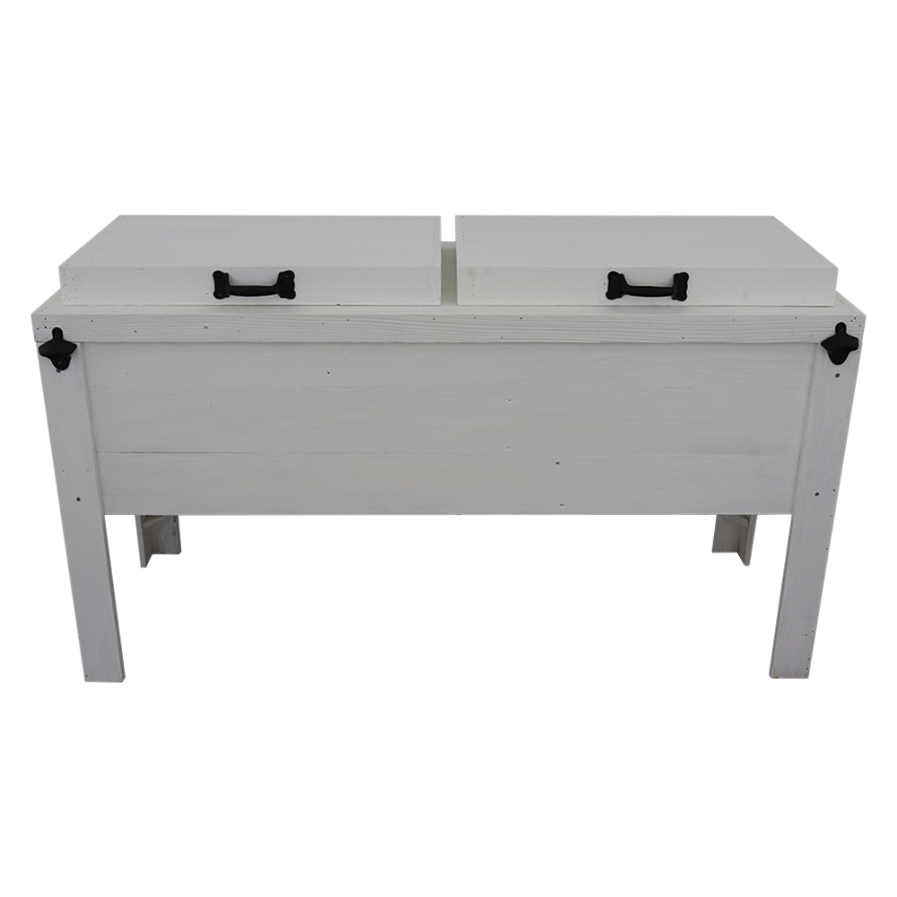 Haggards - Double Cooler - White
