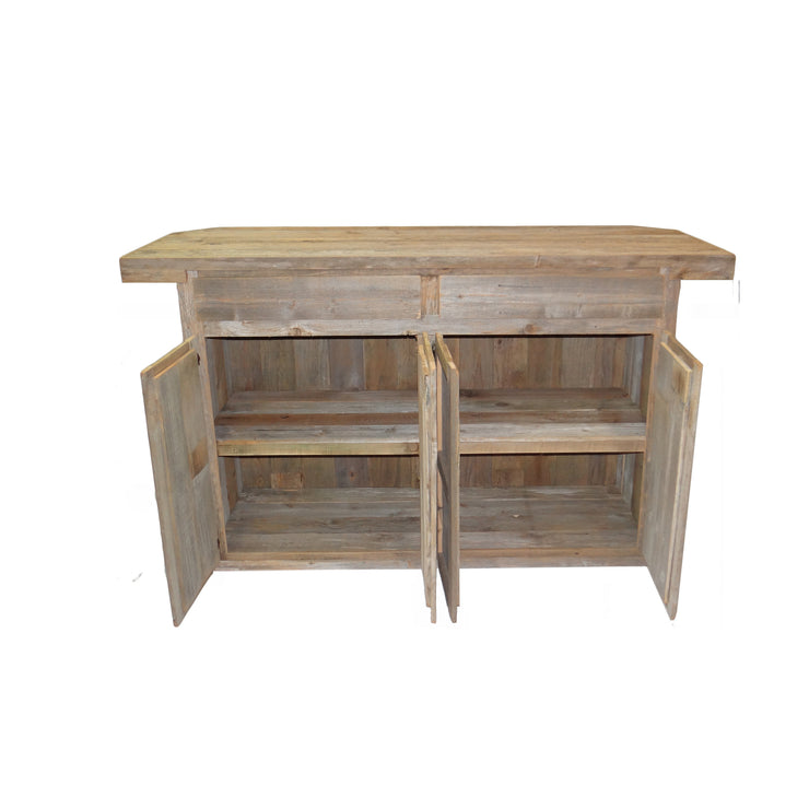 Outdoor Rustic Bar with Star - 3