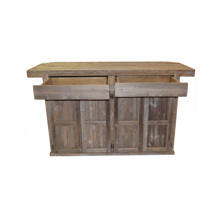 Outdoor Rustic Bar with Star - 4