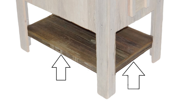 Rustic Shelf for Rustic Single Coolers