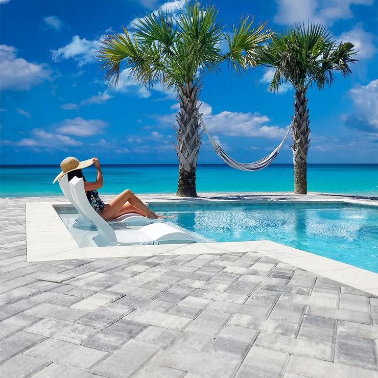 Ledge Lounger Signature Chair LL SG CR WH CunninghamLiving