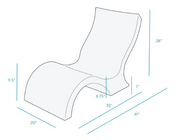 Ledge Lounger - Signature Collection - Chair Low Back 3