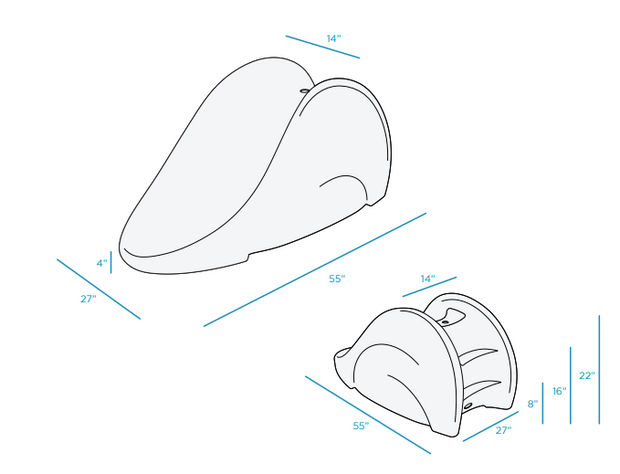 Ledge Lounger - Slide - Signature Collection 3