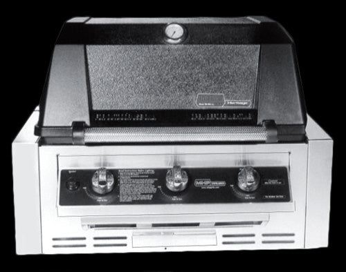 MHP Grills - Grill Enclosure to Build In W3G, WHRG Grill Heads - NMS2GS