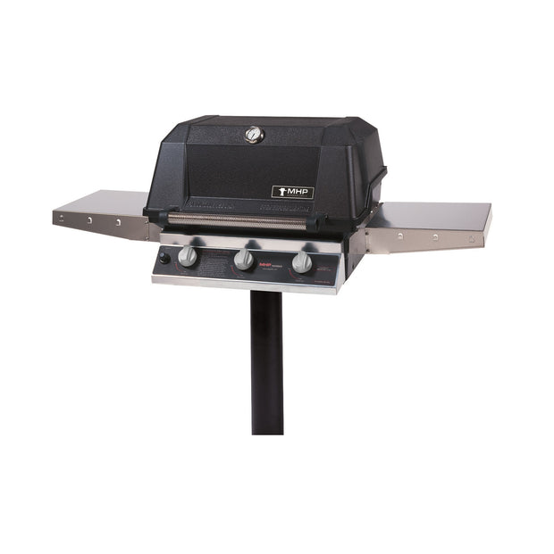 MHP Grills - W3G Tri-Burn on In-Ground Post