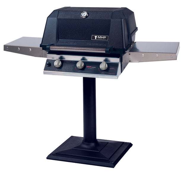 MHP Grills - W3G Tri-Cast Grill on Patio Deck Mount