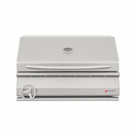 RCS Gas Grills - 32" Premier Charcoal Built-In Grill