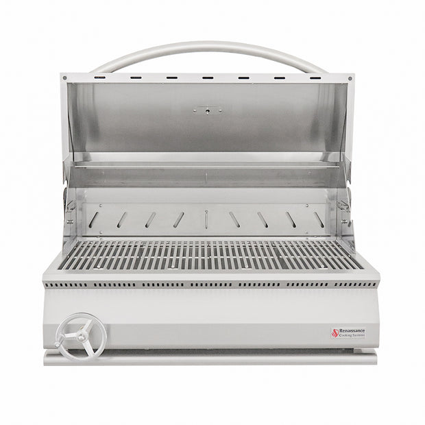 RCS Gas Grills - 32" Premier Charcoal Built-In Grill