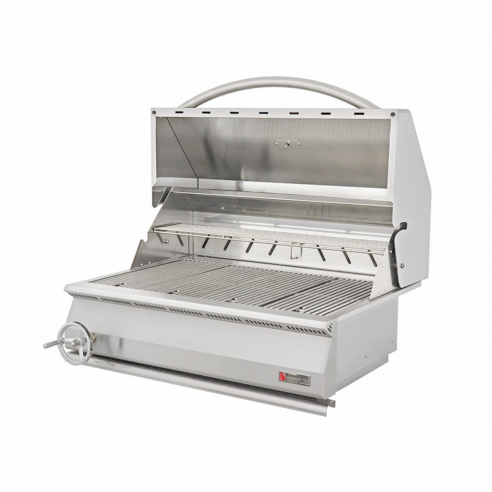 RCS Gas Grills - 32" Premier Charcoal Built-In Grill