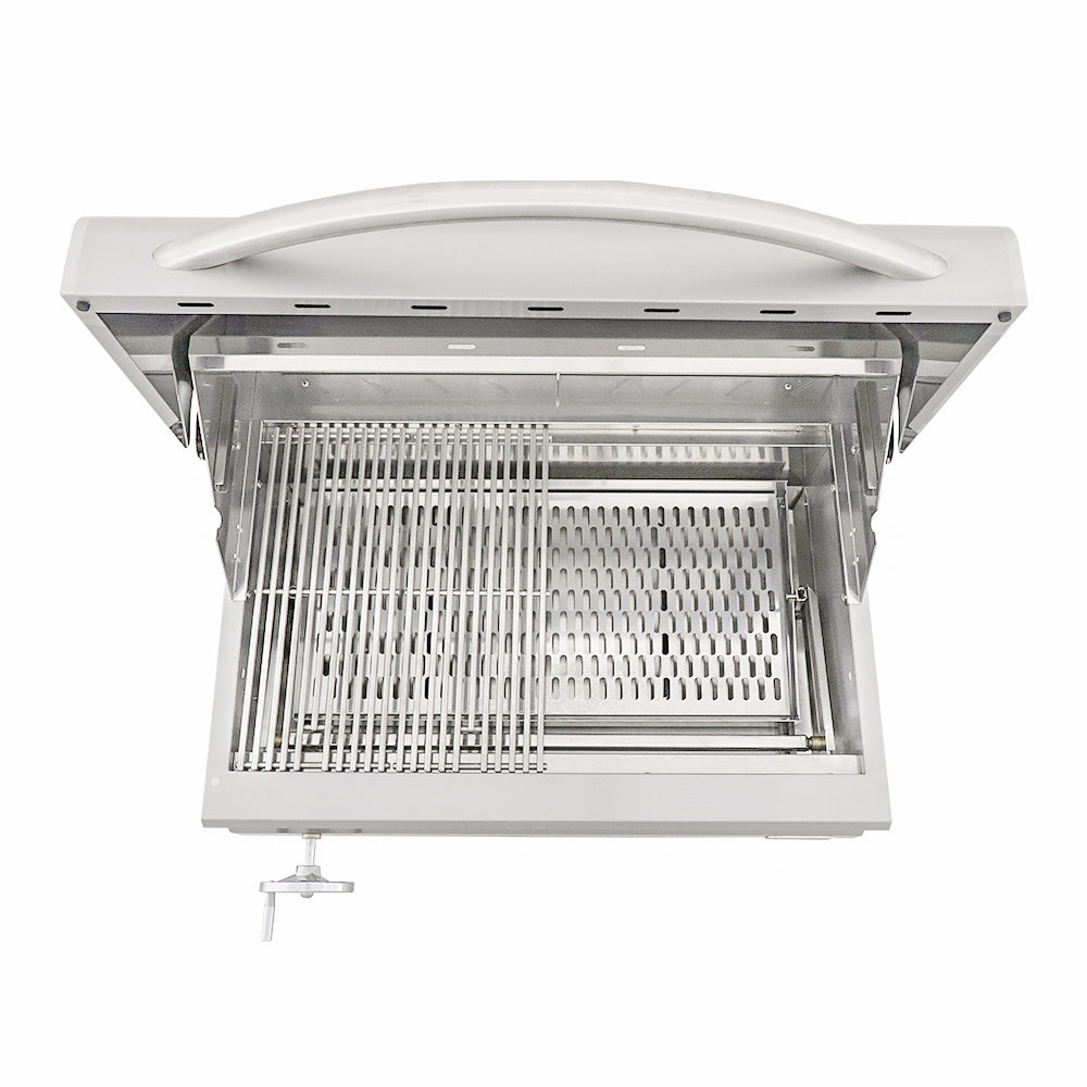 RCS Gas Grills - 32" Premier Charcoal Built-In Grill