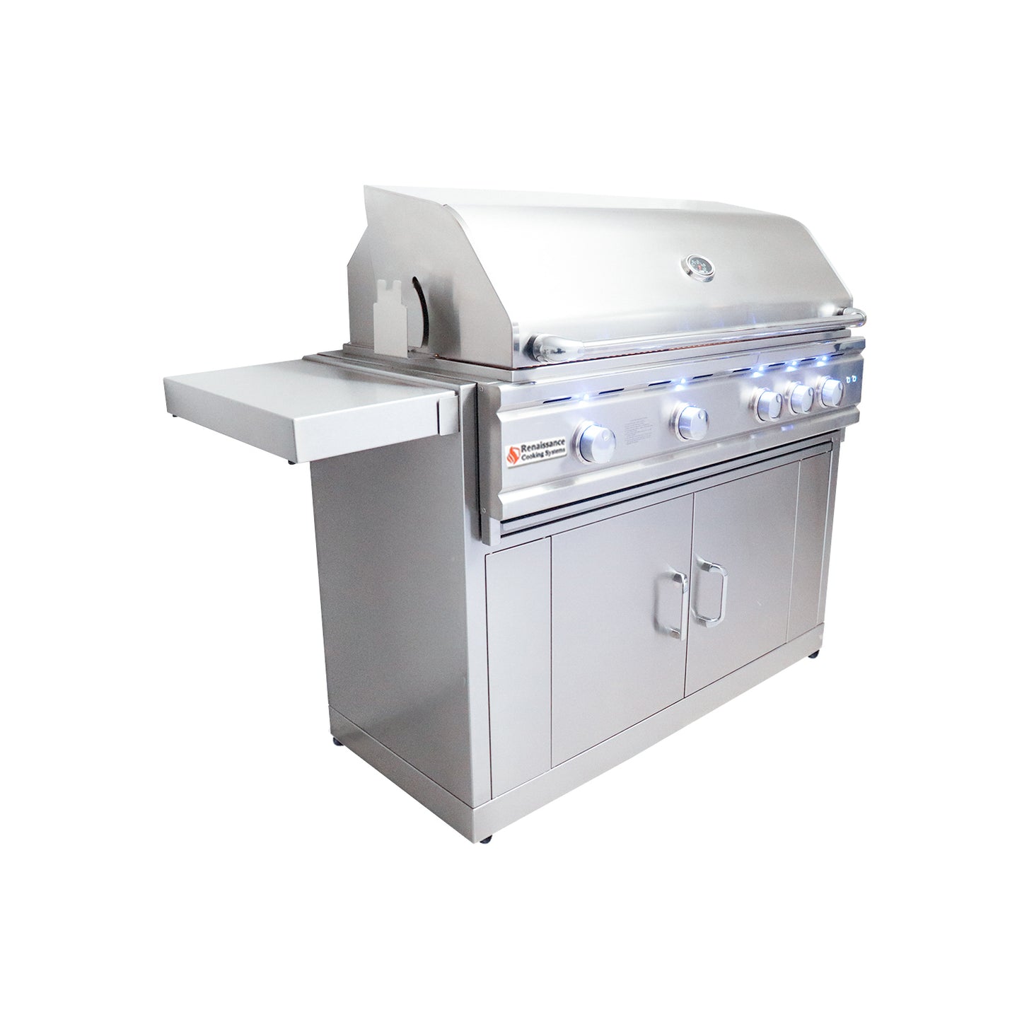 RCS Gas Grills - 42" Cutlass Pro Freestanding Grill - RON42B CK