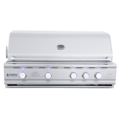 RCS Gas Grills - 42" Cutlass Pro Freestanding Grill - RON42B CK