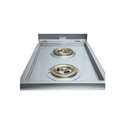 RCS Gas Grills - Cutlass Pro Double Side Burner - RDB1EL