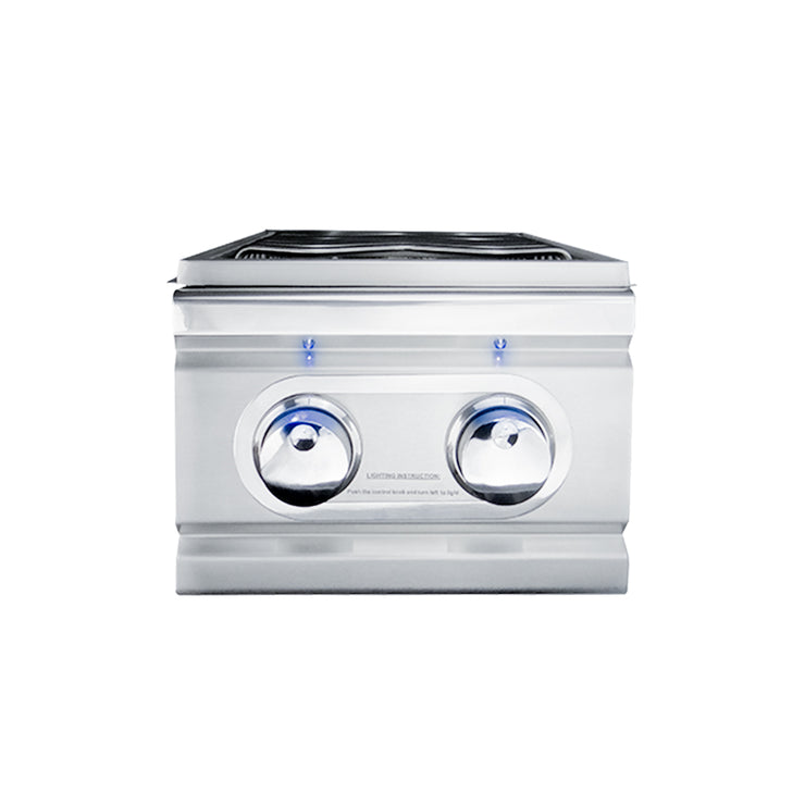 RCS Gas Grills - Cutlass Pro Double Side Burner - RDB1EL