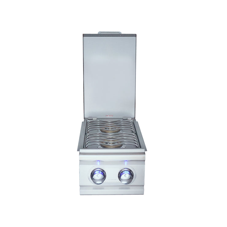 RCS Gas Grills - Cutlass Pro Double Side Burner - RDB1EL