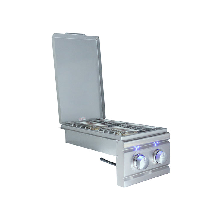 RCS Gas Grills - Cutlass Pro Double Side Burner - RDB1EL