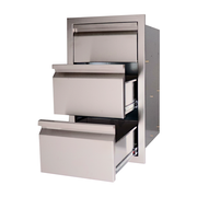 RCS Gas Grills - Double Drawer & Paper Towel Holder - VTHC1