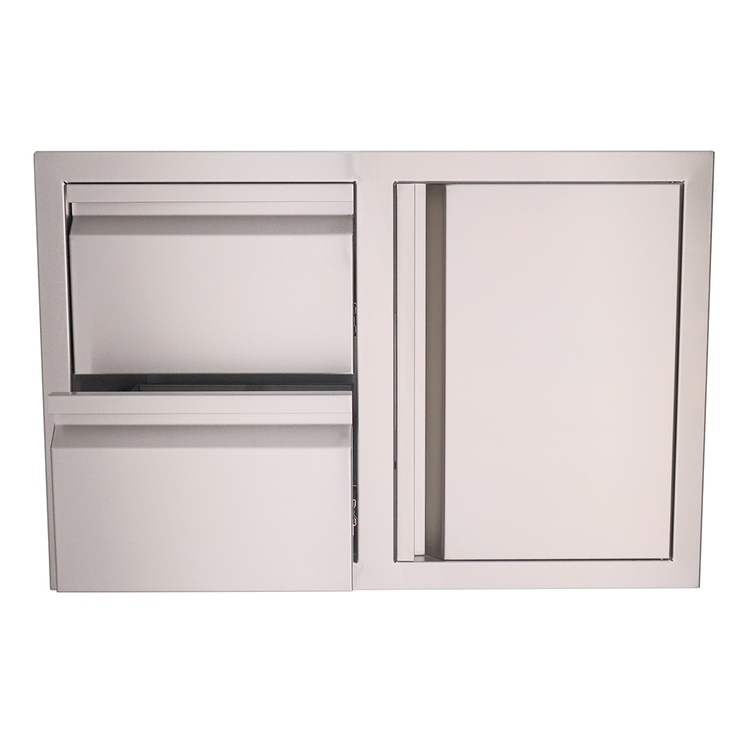 RCS Gas Grills - Double Drawer / Door Combo - VDC1