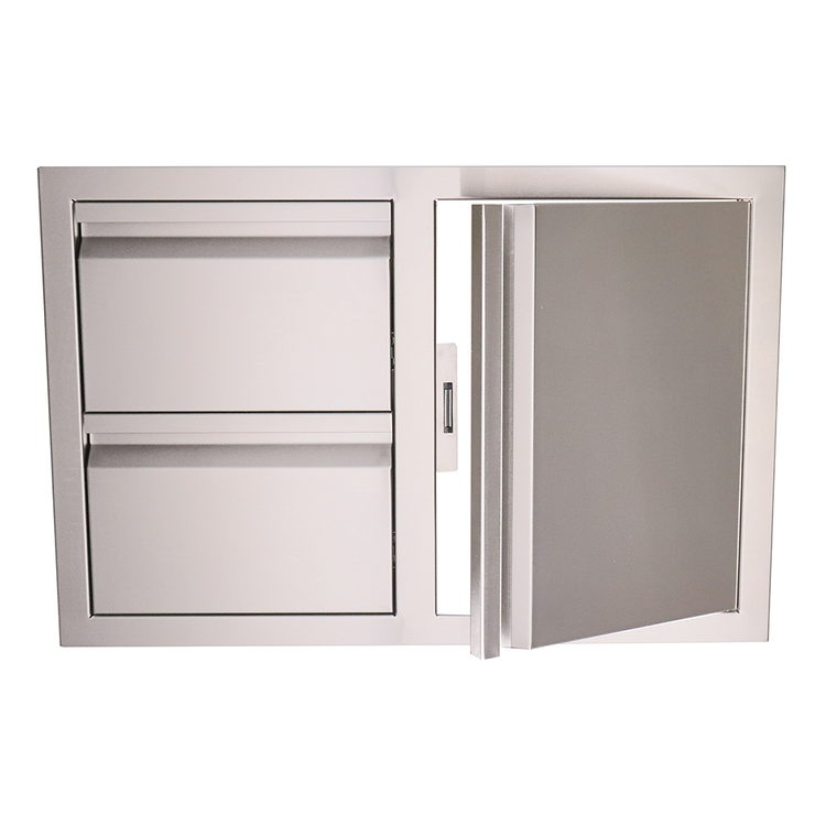 RCS Gas Grills - Double Drawer / Door Combo - VDC1