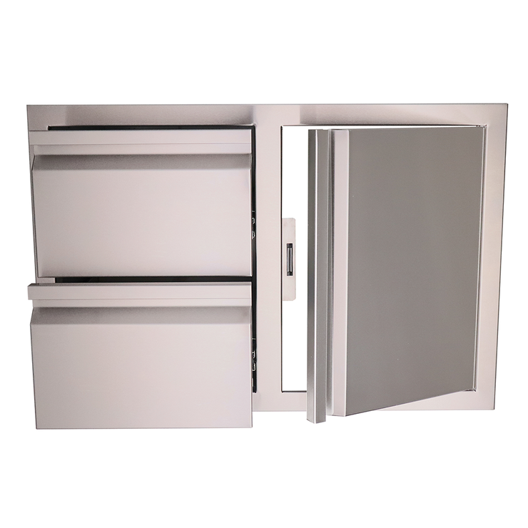 RCS Gas Grills - Double Drawer / Door Combo - VDC1