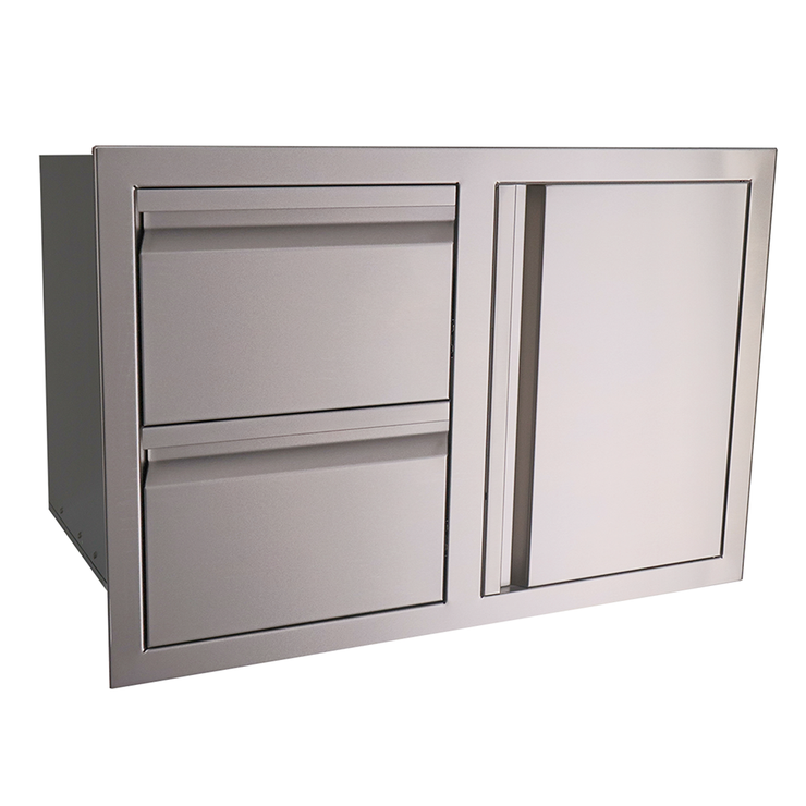 RCS Gas Grills - Double Drawer / Door Combo - VDC1