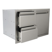 RCS Gas Grills - Double Drawers / Propane Drawer - VDCL1