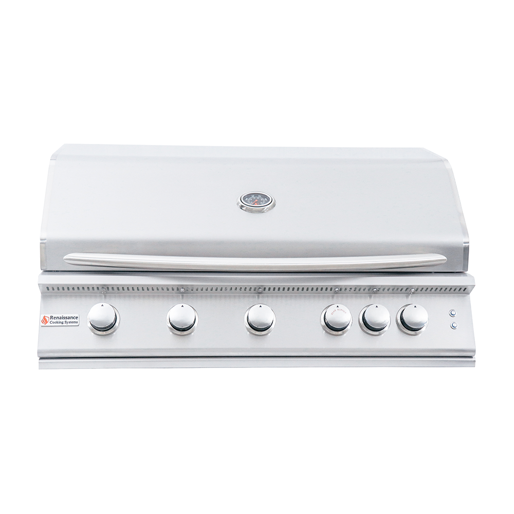 RCS Gas Grills - 40" Premier Grill with LED Lights - RJC40AL