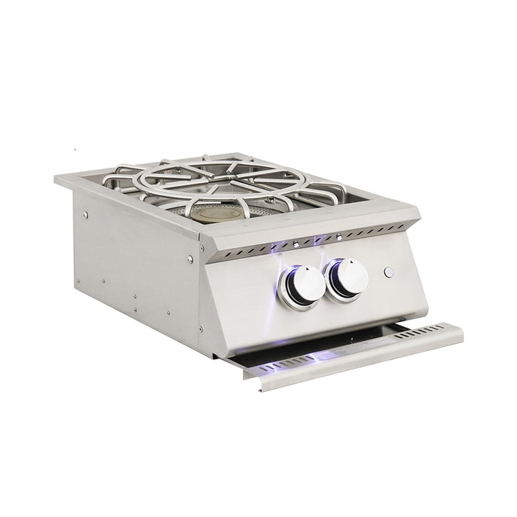 RJCSB3AL, Side Burner with LEDs, RCS Gas Grills