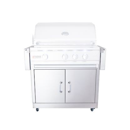 RCS Gas Grills - 30" Cutlass Elite & Pro Stainless Cart - RONMC