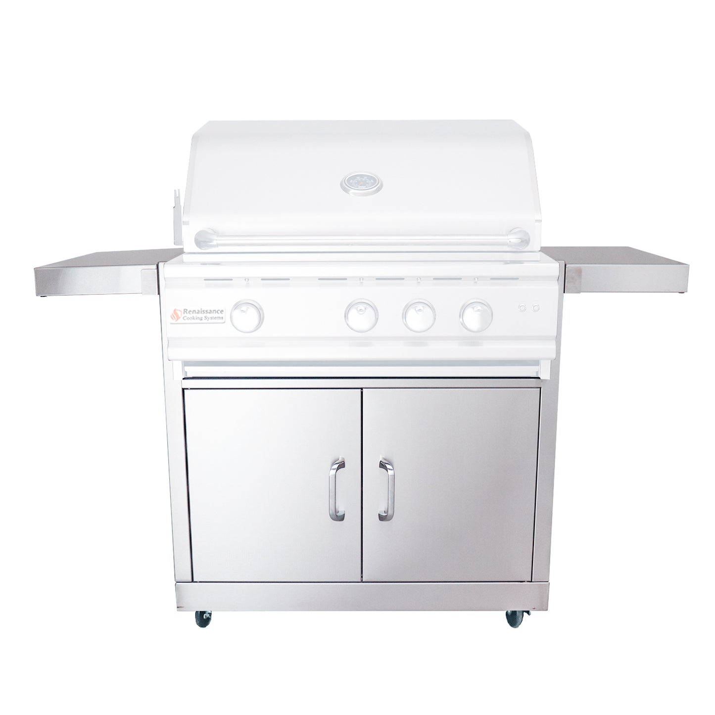 RCS Gas Grills - 30" Cutlass Elite & Pro Stainless Cart - RONMC