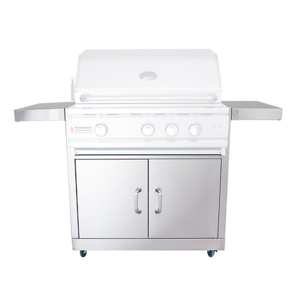 RCS Gas Grills - 30" Cutlass Elite & Pro Stainless Cart - RONMC