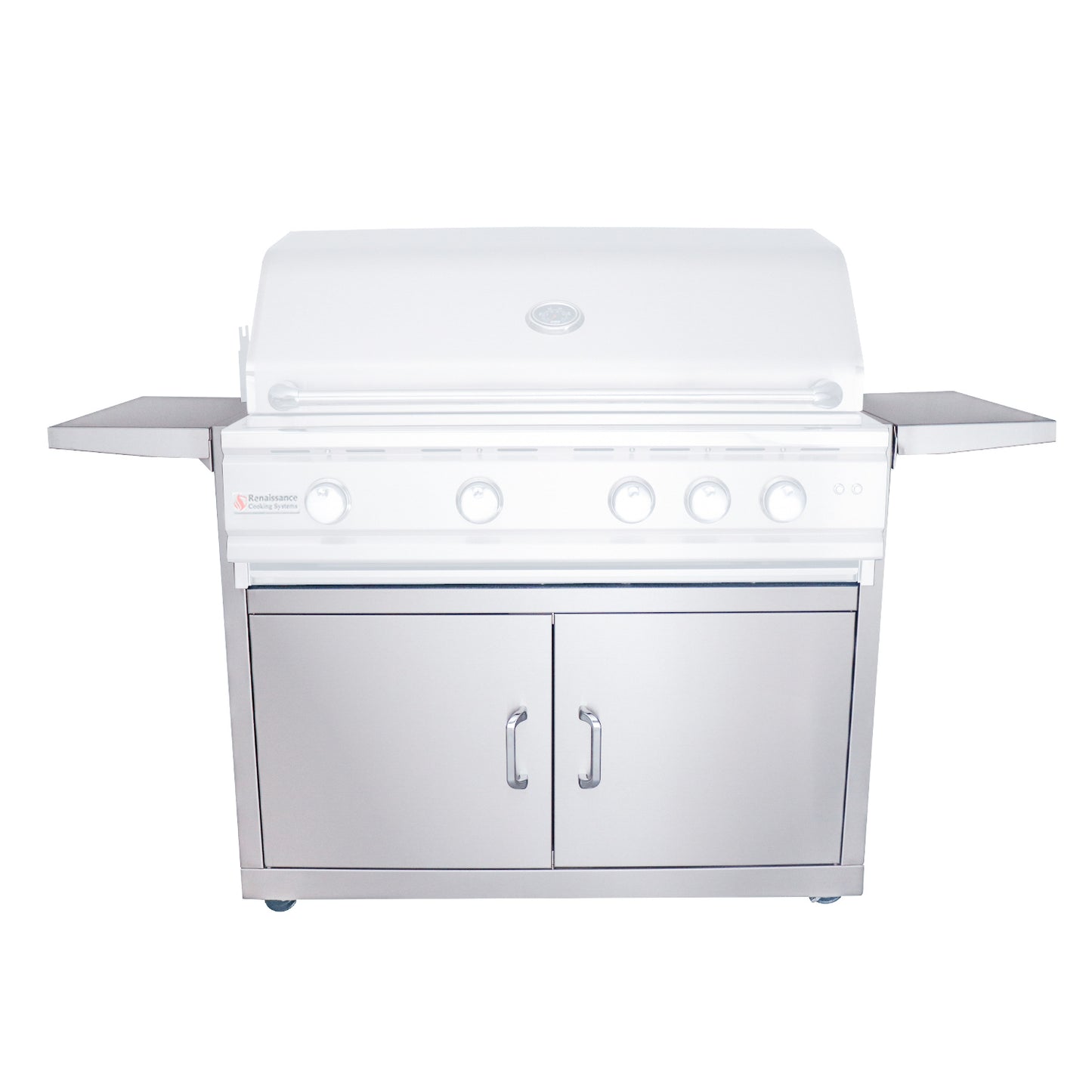 RCS Gas Grills - 38" Cutlass Elite & Pro Stainless Cart - RONKC