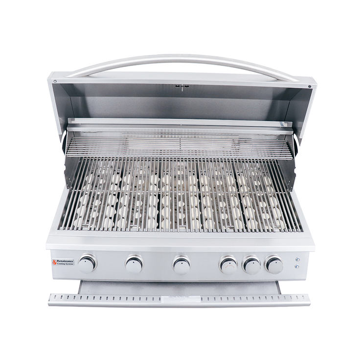 RCS Gas Grills - 40" Premier w/ Lights Freestanding Grill - RJC40AL CK