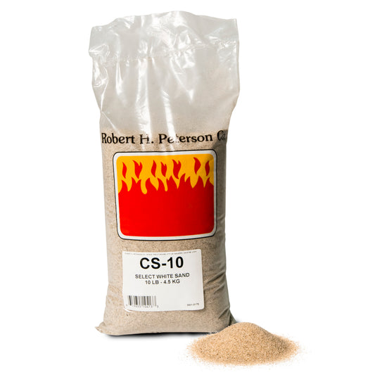 White Silica Sand for Gas Logs - CS10