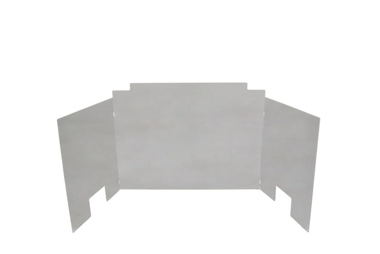 RHP - 24" Contemporary - Polished Stainless Fireback - FBCP24