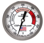 Tel-Tru - 3" Dial Temperature Gauge