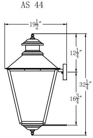 Electric Gas Light - Adams Street 44 - AS44E _ 2