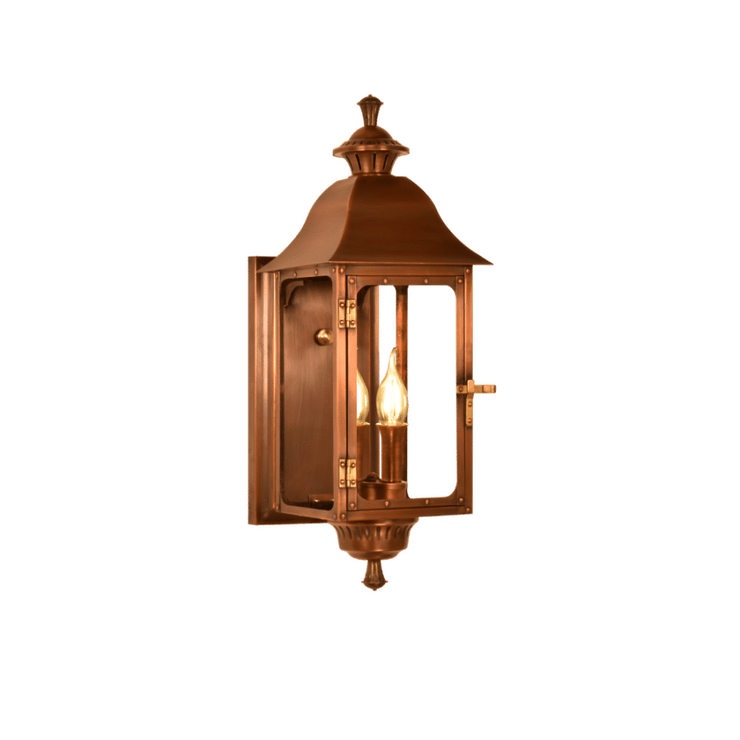 coppersmith antler hill copper electric lantern