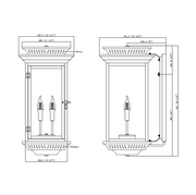 AP26, Coppersmith Approach Lantern size dimensions