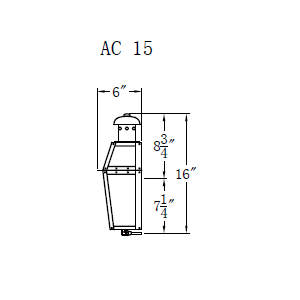 Electric Gas Light - Arcadia 15 - AC15E _ 3