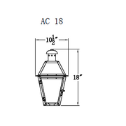 Electric Gas Light - Arcadia 18 - AC18E _ 2