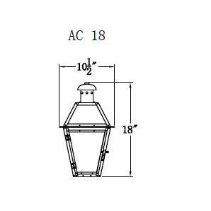 Electric Gas Light - Arcadia 18 - AC18E _ 2