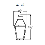 Electric Gas Light - Arcadia 22 - AC22E _ 2