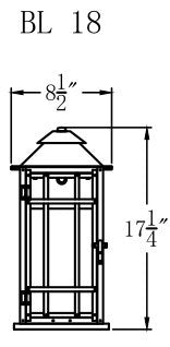 Electric Gas Light - Badlands 18 - BL18E _ 2