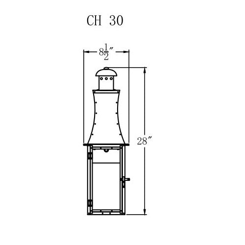 Electric Gas Light - Churchill 30 - CH30E _ 2