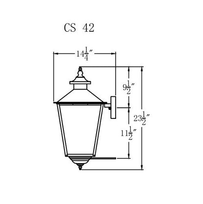 Electric Gas Light - Conception Street 42 - CS42E _ 3